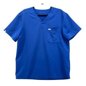 FIGS Scrub Top Blue L